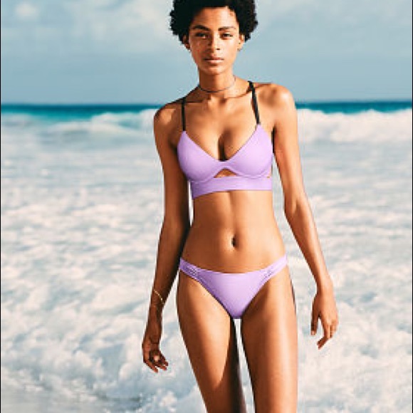 victoria secret push up swimsuit top